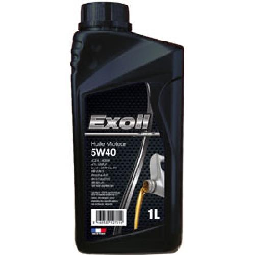 Huile Moteur Huile moteur EXOIL 5W40 1 Litre - Exoil