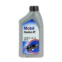 Huile Moteur MOBIL Huile-Additif Garden Oil 4T - Synthetique - SAE 30 - 1L