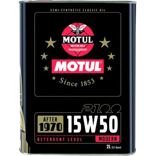 Huile Moteur Huile Motul 2100 15W50 bidon de 2 Litres