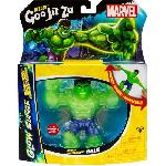 Figurine Miniature - Personnage Miniature Hulk Glow Surge 11cm - HERoeS OF GOO JIT ZU - MARVEL - Figurine lumineuse et extensible