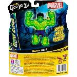 Figurine Miniature - Personnage Miniature Hulk Glow Surge 11cm - HERoeS OF GOO JIT ZU - MARVEL - Figurine lumineuse et extensible