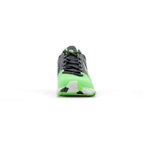 HUMMEL Chaussures de Volley-Ball Aero HB220 2.0 Asphalt-Acid - Homme - Vert Lime - 45