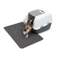 Hygiene Litiere Dejections CAT IT Tapis pour bac a litiere - Grand format - 90 x 60 cm (35.5 x 23.5 po) - Pour chat
