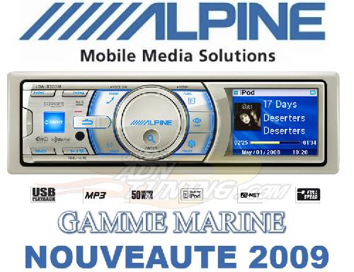 iDA-X100M - Autoradio MP3/Wma - USB - IPOD - 4x50W - Gamme Marine