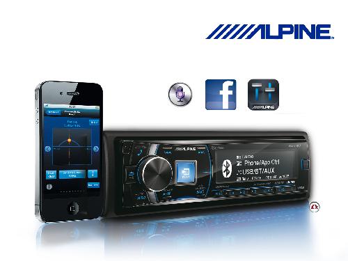 iDE-178BT - Autoradio MP3/WMA - USB/iPhone/Android/Nokia - Bluetooth Plus - TuneIt - 4x50W