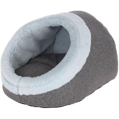 Corbeille - Panier - Coussin - Hamac Igloo pour chats - KERBL - JANA - 35 x 41 x 30 cm - Gris