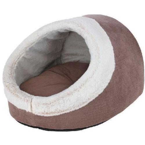 Corbeille - Panier - Coussin - Hamac Igloo pour chats - KERBL - JANA - 37 x 45 x 30 cm - Marron