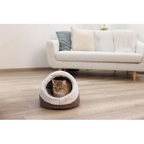 Igloo pour chats - KERBL - JANA - 43 x 54 x 35 cm - Marron