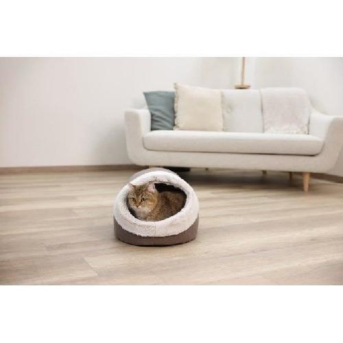 Igloo pour chats - KERBL - JANA - 43 x 54 x 35 cm - Marron