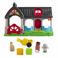 Imagination FISHER-PRICE Little People-L'écurie des Joyeux Chevaux avec 6 éléments - Fisher-Price - HWR84