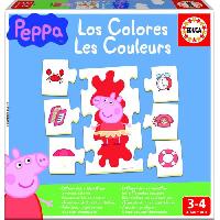 Imagination Jeu d'éveil éducatif PEPPA PIG Les Couleurs - EDUCA - Pour Garçon et Fille a partir de 3 ans