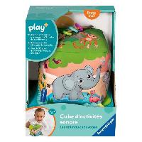 Imagination Ravensburger play+. Cube d'activités sonore - Les animaux sauvages . 0-12 mois. Premier âge. bébé