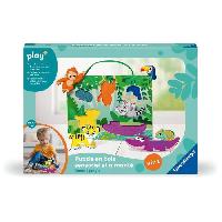 Imagination Ravensburger play+. Puzzle en bois sensoriel et aimanté - Dans la jungle . 6-36 mois. Premier âge. bébé