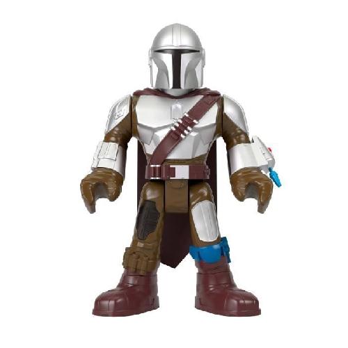 Robot Miniature - Personnage Miniature - Animal Anime Miniature Imaginext-STAR WARS-Figurine XXL The Mandalorian. 40 cm HXT20