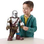 Robot Miniature - Personnage Miniature - Animal Anime Miniature Imaginext-STAR WARS-Figurine XXL The Mandalorian. 40 cm HXT20