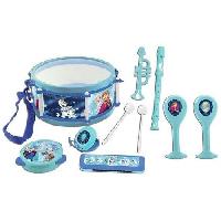 Imitation Instrument Musique LA REINE DES NEIGES Set musical de 7 instruments de musique enfant