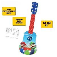 Imitation Instrument Musique Lexibook - Ma Premiere Guitare Super Mario - 53 cm - Guide d'apprentissage inclus