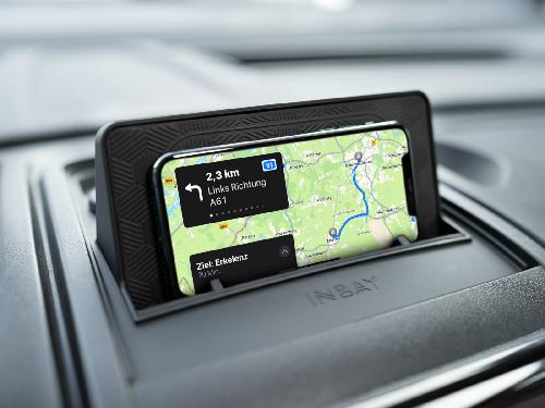 Autoradios : Chargeur Induction Qi INBAY Pocket 10W pour Citroen Fiat Opel Peugeot