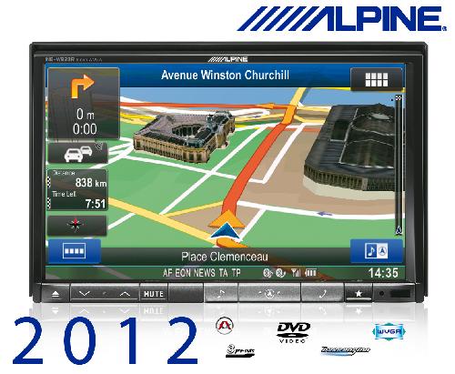 INE-W928R - Station GPS multimedia DVD/CD - Bluetooth - USB/iPod - iPhone/Nokia - Ecran 8p - Navigation 46 pays