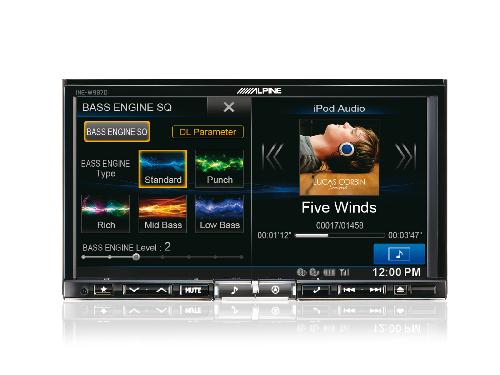 INE-W987D - Station GPS multimedia DVD/CD - Bluetooth - USB/iPod/SD - iPhone/Nokia - Ecran 7p - Navigation