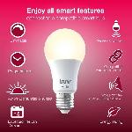 Ampoule Intelligente INNR Ampoule connectee E27 - ZigBee 3.0 - Pack de 3 ampoules Blanc chaud - 2700K Intensite reglable.