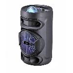 Enceinte - Haut-parleur Nomade - Portable - Mobile - Bluetooth INOVALLEY KA02 BOWL- Enceinte lumineuse Bluetooth 400W - Fonction Karaoke - Boule kaleidoscope LED multicolore - Port USB. Micro-SD