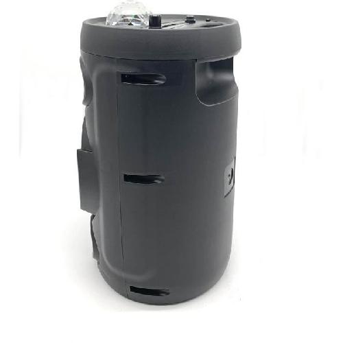 Enceinte - Haut-parleur Nomade - Portable - Mobile - Bluetooth INOVALLEY KA02 BOWL- Enceinte lumineuse Bluetooth 400W - Fonction Karaoke - Boule kaleidoscope LED multicolore - Port USB. Micro-SD