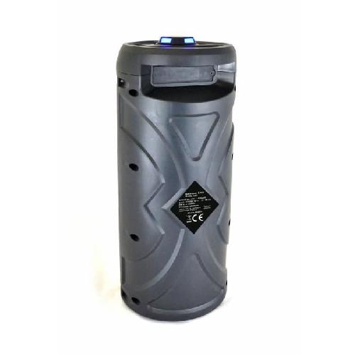 Enceinte - Haut-parleur Nomade - Portable - Mobile - Bluetooth INOVALLEY KA02- Enceinte lumineuse Bluetooth 400W - Fonction Karaoke - 2 Haut-parleurs - Lumieres LED synchronisees - Port USB