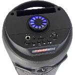 Enceinte - Haut-parleur Nomade - Portable - Mobile - Bluetooth INOVALLEY KA03- Enceinte lumineuse Bluetooth 400W - Fonction Karaoke - 2 Haut-parleurs - Lumieres LED colorees - Port USB