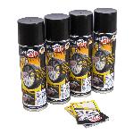 Peinture Auto InproDip Vert - Film compatible avec jantes - box compatible avec 4 Jantes - 4x300ml - similaire PlastiDip