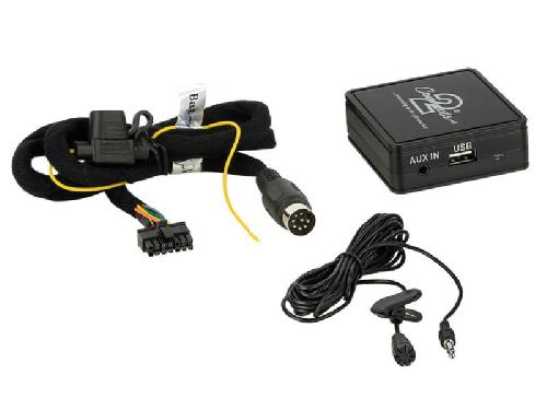 Adaptateur connectivite Autoradio Interface Bluetooth A2DP compatible avec Volvo