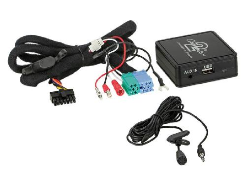 Adaptateur connectivite Autoradio Interface Bluetooth A2DP compatible avec VW avec connecteur ISO