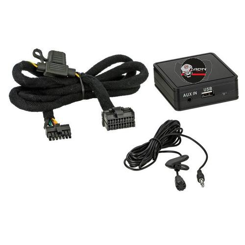 Modules connectivite Autoradio Interface Bluetooth AD2P compatible avec Subaru 20 PIN - noir