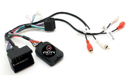 Commande au volant Sans Lead Interface Commande au volant AD2 compatible avec Audi Avec Ampli Centrale seule