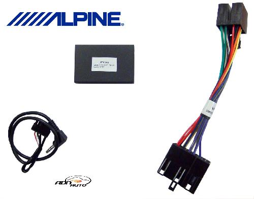 Commande au volant Alpine Interface commande au volant compatible avec Audi A2 A3 A4 A6 A8 TT