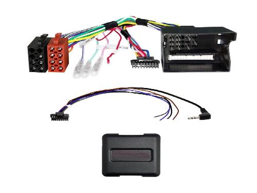X Commande au volant de Roger Interface commande au volant compatible avec Opel Corsa D 2008-2014 - 40Pin Quadlock