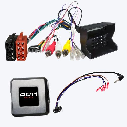 Commande au volant Universelle Interface Commande au volant CT3U compatible avec Citroen Fiat Toyota 04-18 avec RD4 - voir liste