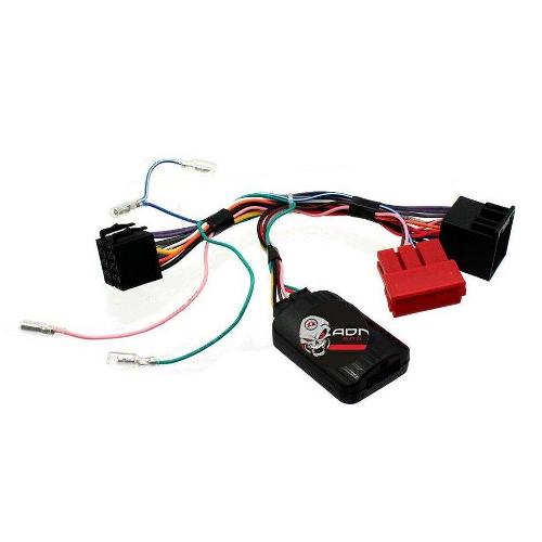 Commande au volant Sans Lead Interface Commande au volant KI2 compatible avec Kia 09-12 Mini-ISO Sans ampli Centrale seule