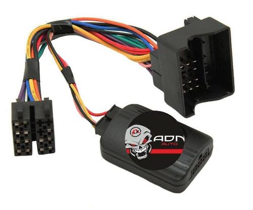 Commande au volant Universelle Interface Commande au volant PG7U compatible avec Peugeot 04-18 avec RD4 - voir liste