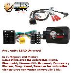 Commande au volant Sans Lead Interface Commande au volant RN4.U compatible avec Renault 98-05 Tunerlist Sans ecran Universelle - RN4U