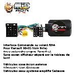 Commande au volant Sans Lead Interface Commande au volant RN4.U compatible avec Renault 98-05 Tunerlist Sans ecran Universelle - RN4U