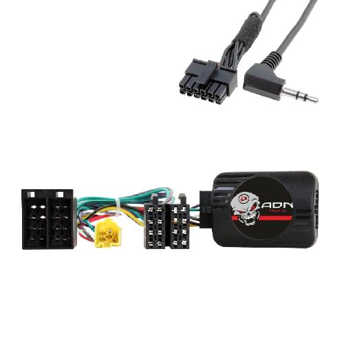 Commande au volant Alpine Interface Commande au volant RN4A compatible avec Renault 98-05 Tunerlist sans ecran pour nouvel autoradio Alpine
