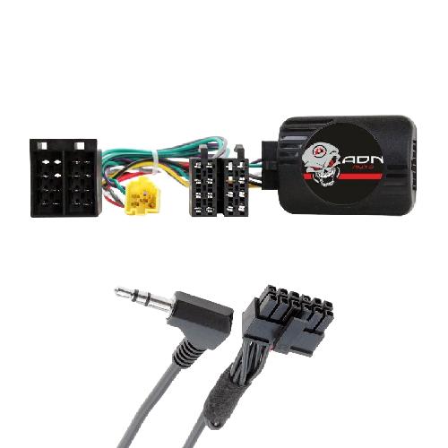 Commande au volant Sony Interface Commande au volant RN4P compatible avec Renault Tunerlist sans ecran deporte Pioneer Sony