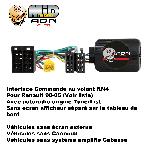 Commande au volant Universelle Interface Commande au volant RN4U compatible avec Renault 98-05 Tunerlist Sans ecran ss tableau de bord