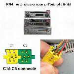 Commande au volant Universelle Interface Commande au volant RN4U compatible avec Renault 98-05 Tunerlist Sans ecran ss tableau de bord