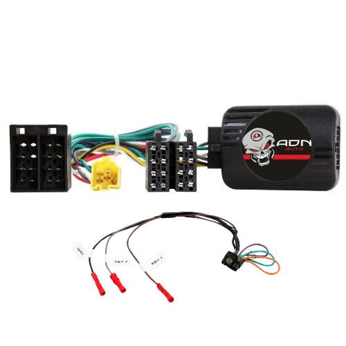 Commande au volant Autoradio Chinois Interface Commande au volant RN5C compatible avec Renault Updatelist Ecran deporte Chinois cx 3 fils