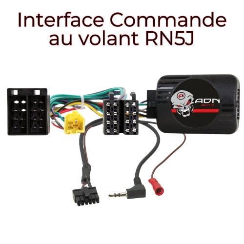 Commande au volant JVC Interface Commande au volant RN5J compatible avec Renault Updatelist Ecran deporte JVC