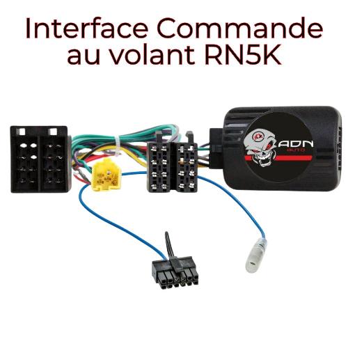 Commande au volant Kenwood Interface Commande au volant RN5K compatible avec Renault Updatelist Ecran deporte Kenwood