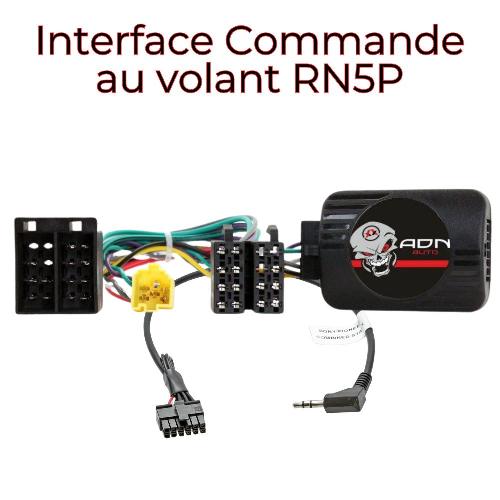 Commande au volant Pioneer Interface Commande au volant RN5P compatible avec Renault Updatelist Ecran deporte Pioneer