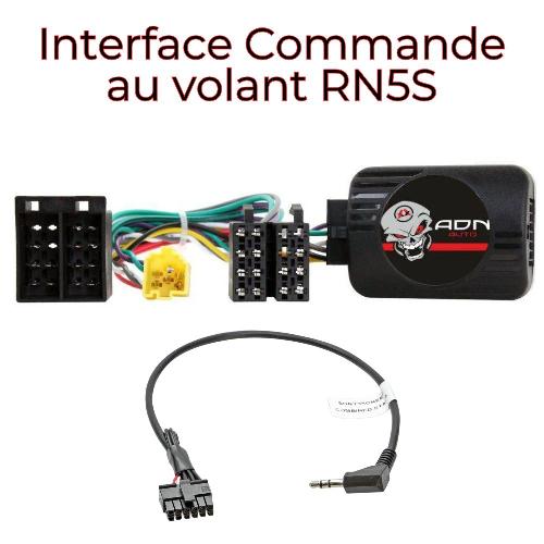 Commande au volant Sony Interface Commande au volant RN5S compatible avec Renault Updatelist Ecran deporte Sony